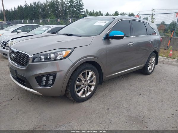 2016 KIA SORENTO 3.3L SXL