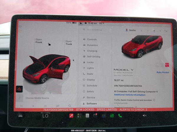 2024 TESLA MODEL Y