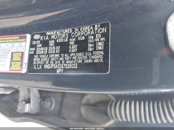 2016 KIA SOUL +