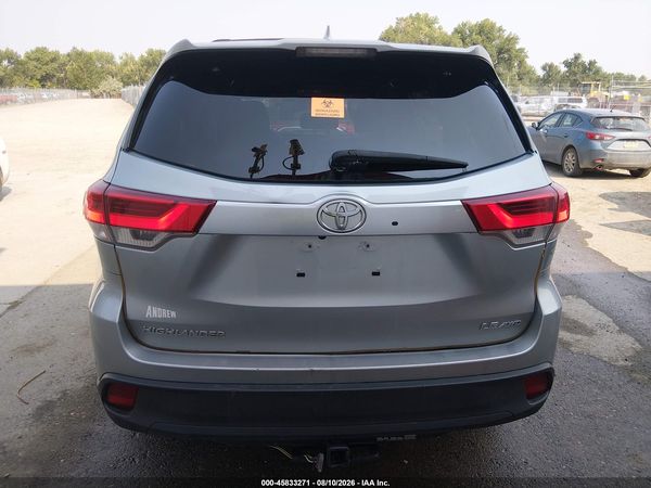 2018 TOYOTA HIGHLANDER LE PLUS