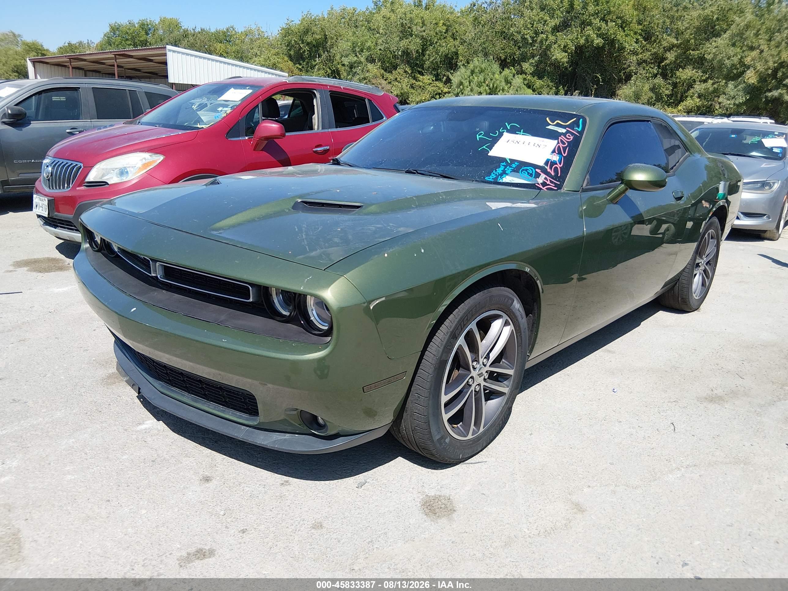 2019 DODGE CHALLENGER SXT AWD — I2