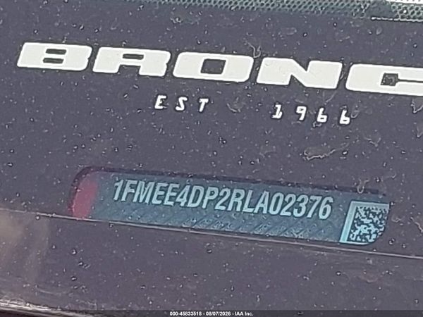 2024 FORD BRONCO HERITAGE EDITION