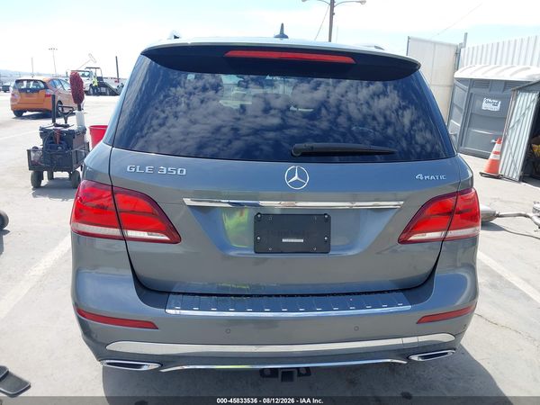 2017 MERCEDES-BENZ GLE 350 4MATIC