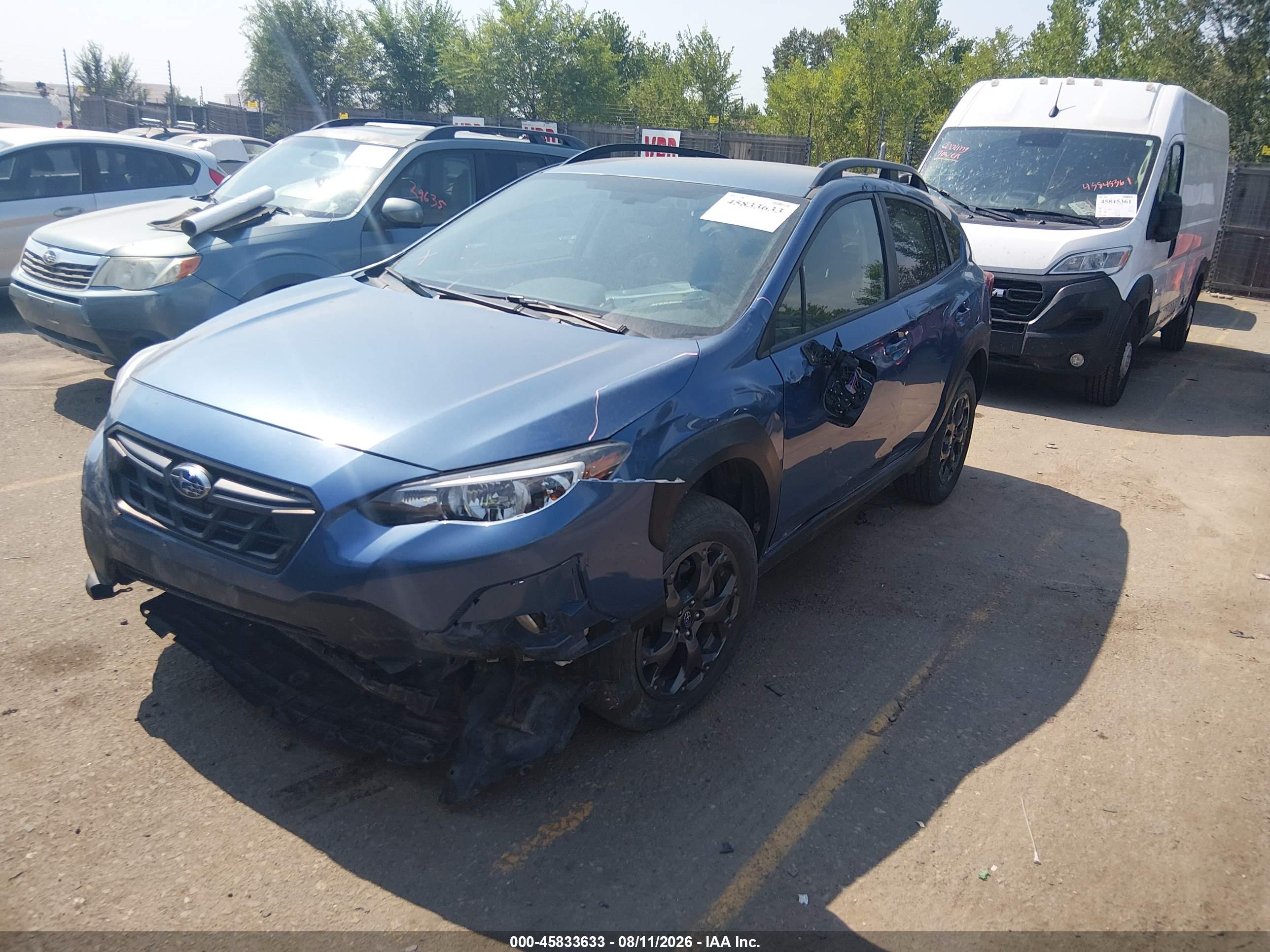 2021 SUBARU CROSSTREK SPORT — I2