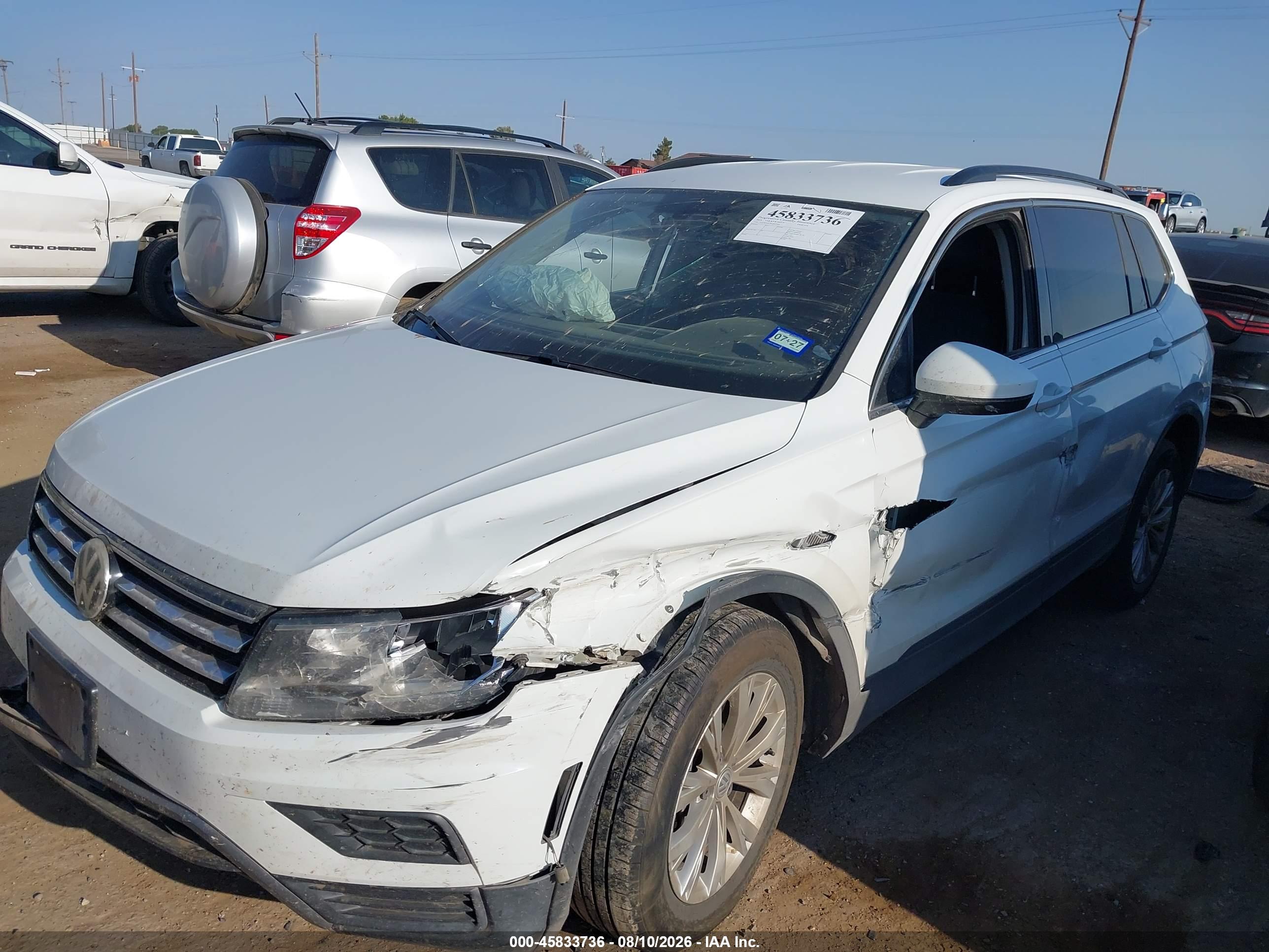 2019 VOLKSWAGEN TIGUAN — I2