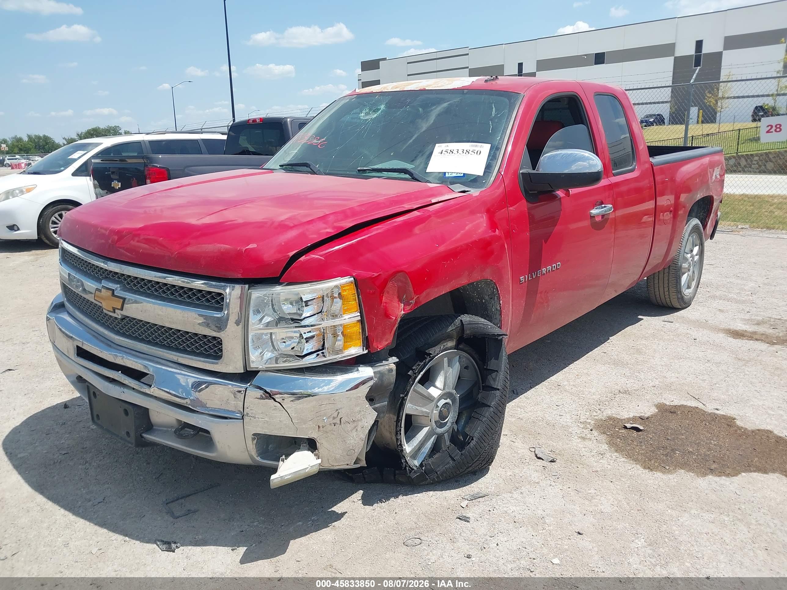 2012 CHEVROLET SILVERADO 1500 LT — I2