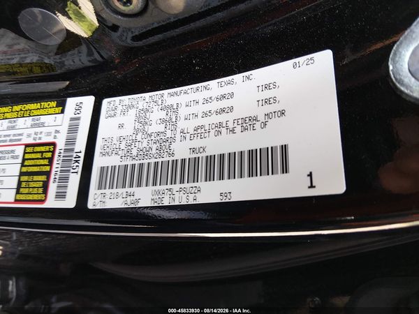 2025 TOYOTA TUNDRA 1794 EDITION