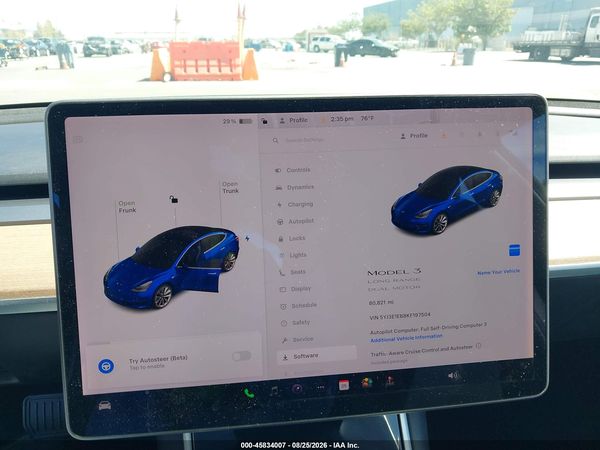 2019 TESLA MODEL 3 LONG RANGE/PERFORMANCE