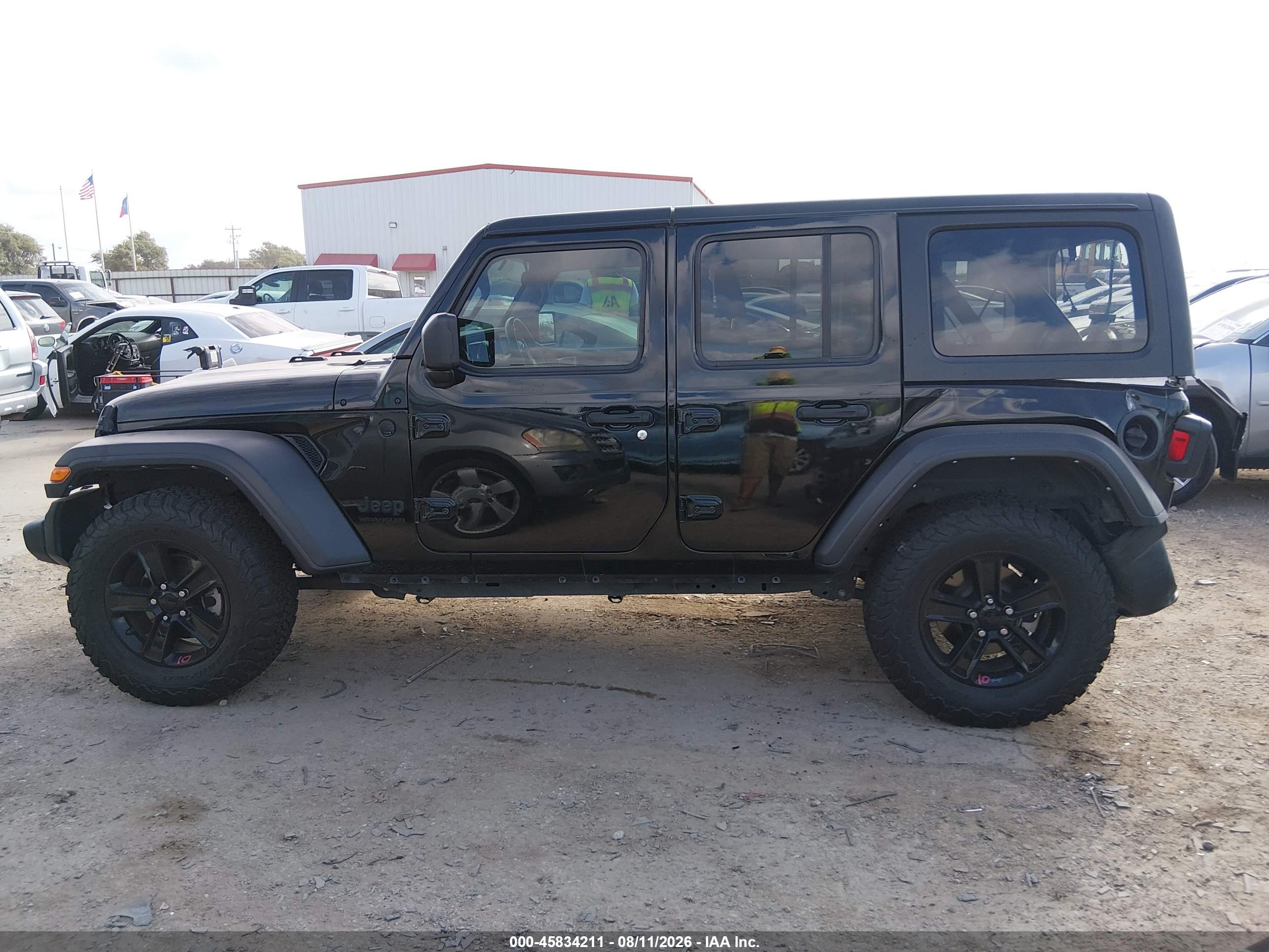 2022 JEEP WRANGLER UNLIMITED SPORT ALTITUDE 4X4