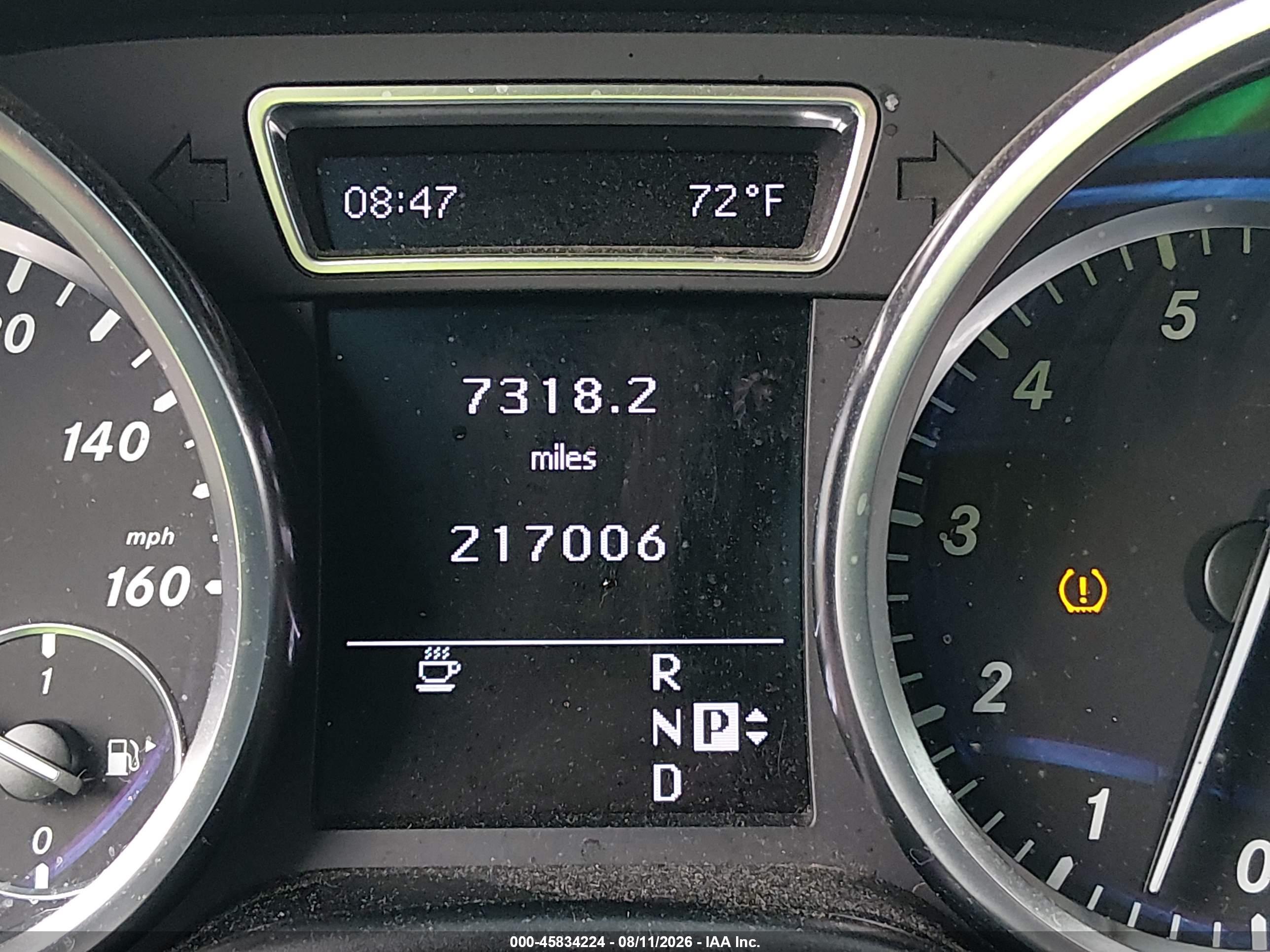 2012 MERCEDES-BENZ ML 350 4MATIC