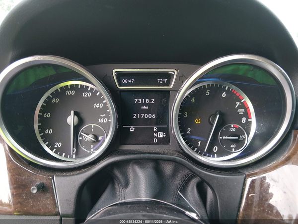 2012 MERCEDES-BENZ ML 350 4MATIC