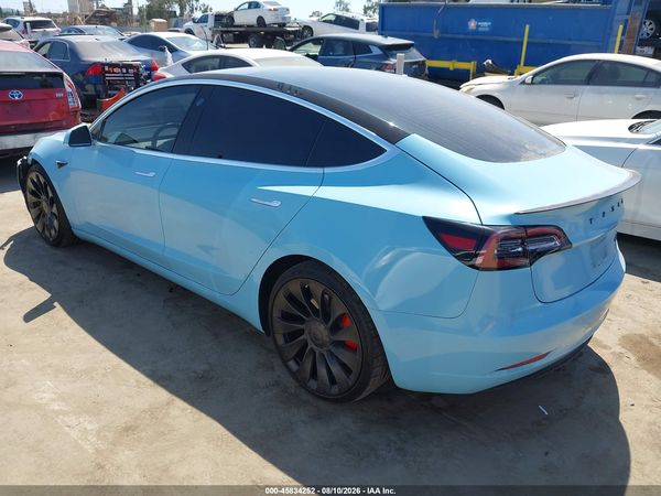 2018 TESLA MODEL 3 LONG RANGE/PERFORMANCE