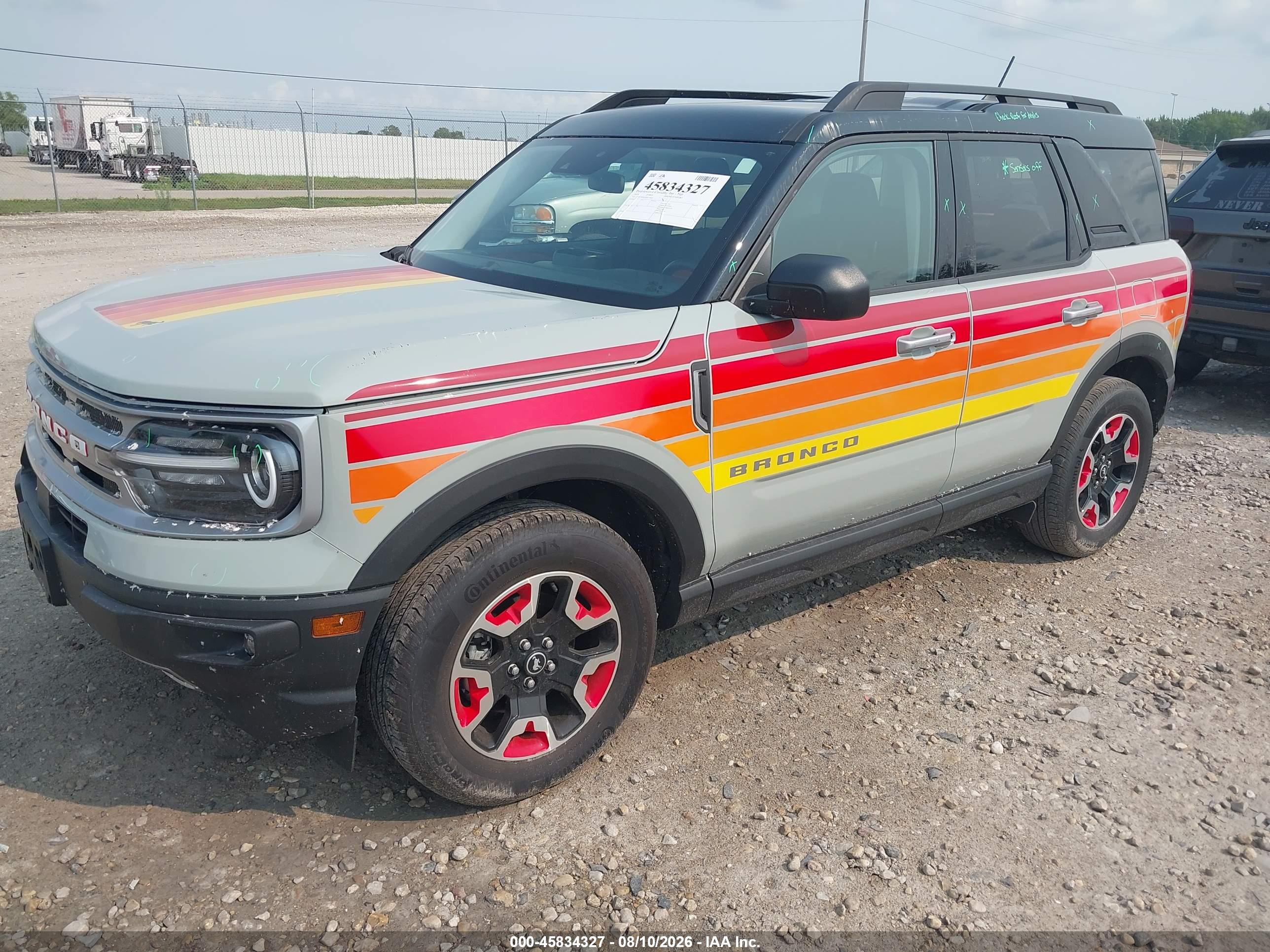 2024 FORD BRONCO SPORT FREE WHEELING — I2