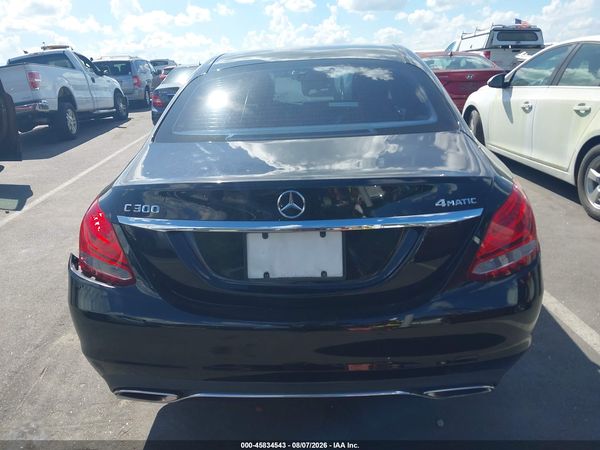 2015 MERCEDES-BENZ C 300 4MATIC