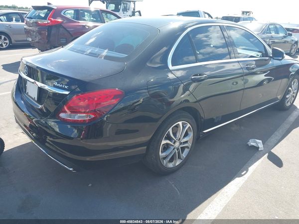 2015 MERCEDES-BENZ C 300 4MATIC