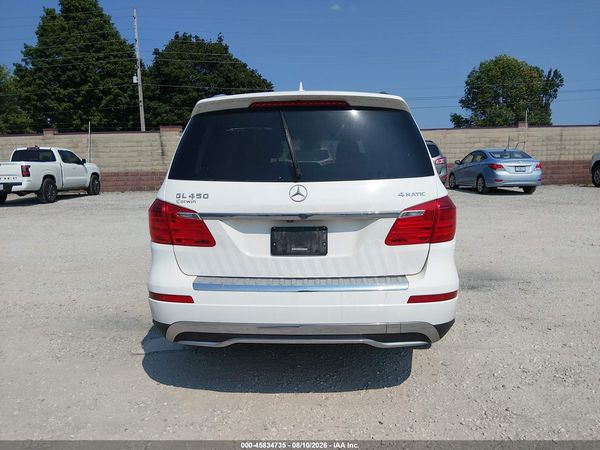 2016 MERCEDES-BENZ GL 450 4MATIC