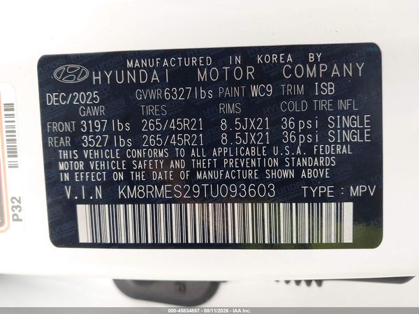 2026 HYUNDAI PALISADE CALLIGRAPHY
