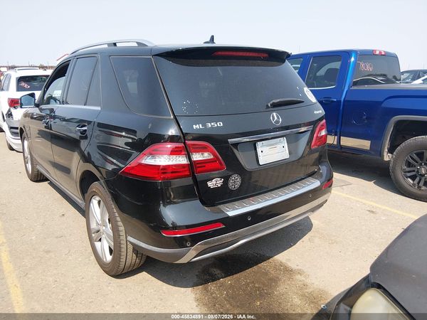 2012 MERCEDES-BENZ ML 350 4MATIC