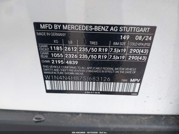 2025 MERCEDES-BENZ GLA 250 4MATIC