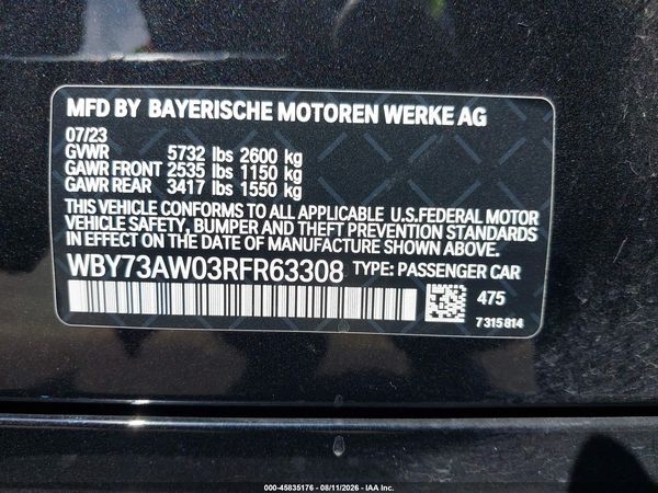 2024 BMW I4 GRAN COUPE EDRIVE40