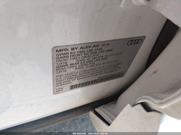 2025 AUDI Q3