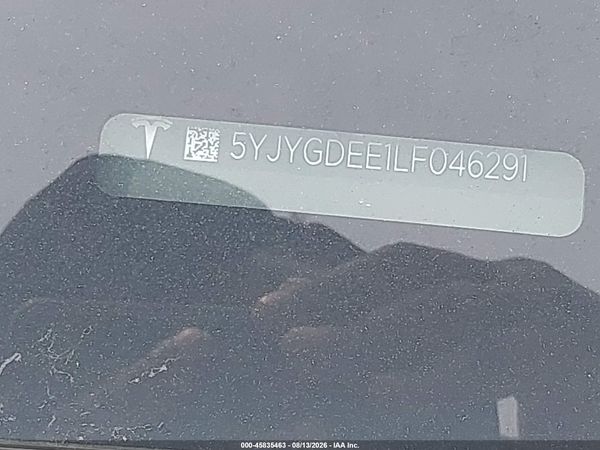 2020 TESLA MODEL Y