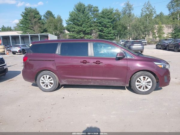 2018 KIA SEDONA LX
