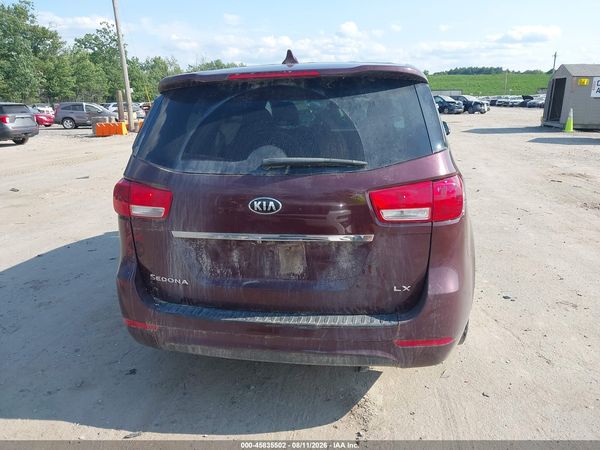 2018 KIA SEDONA LX