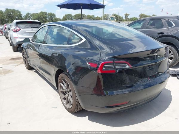 2018 TESLA MODEL 3 LONG RANGE/MID RANGE