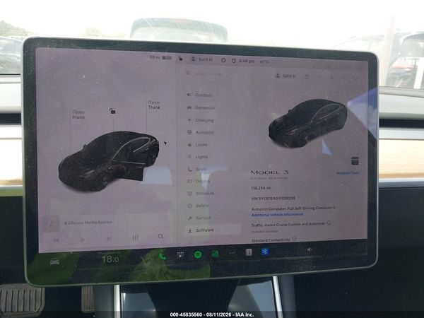 2018 TESLA MODEL 3 LONG RANGE/MID RANGE