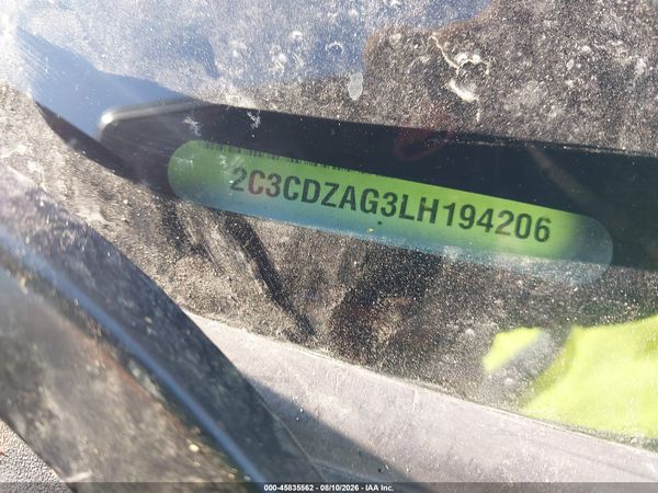 2020 DODGE CHALLENGER SXT