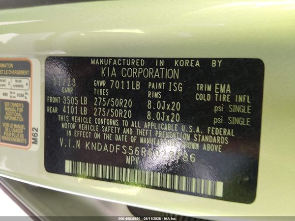 2024 KIA EV9 LAND