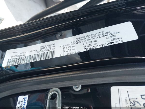 2012 DODGE CHARGER SE