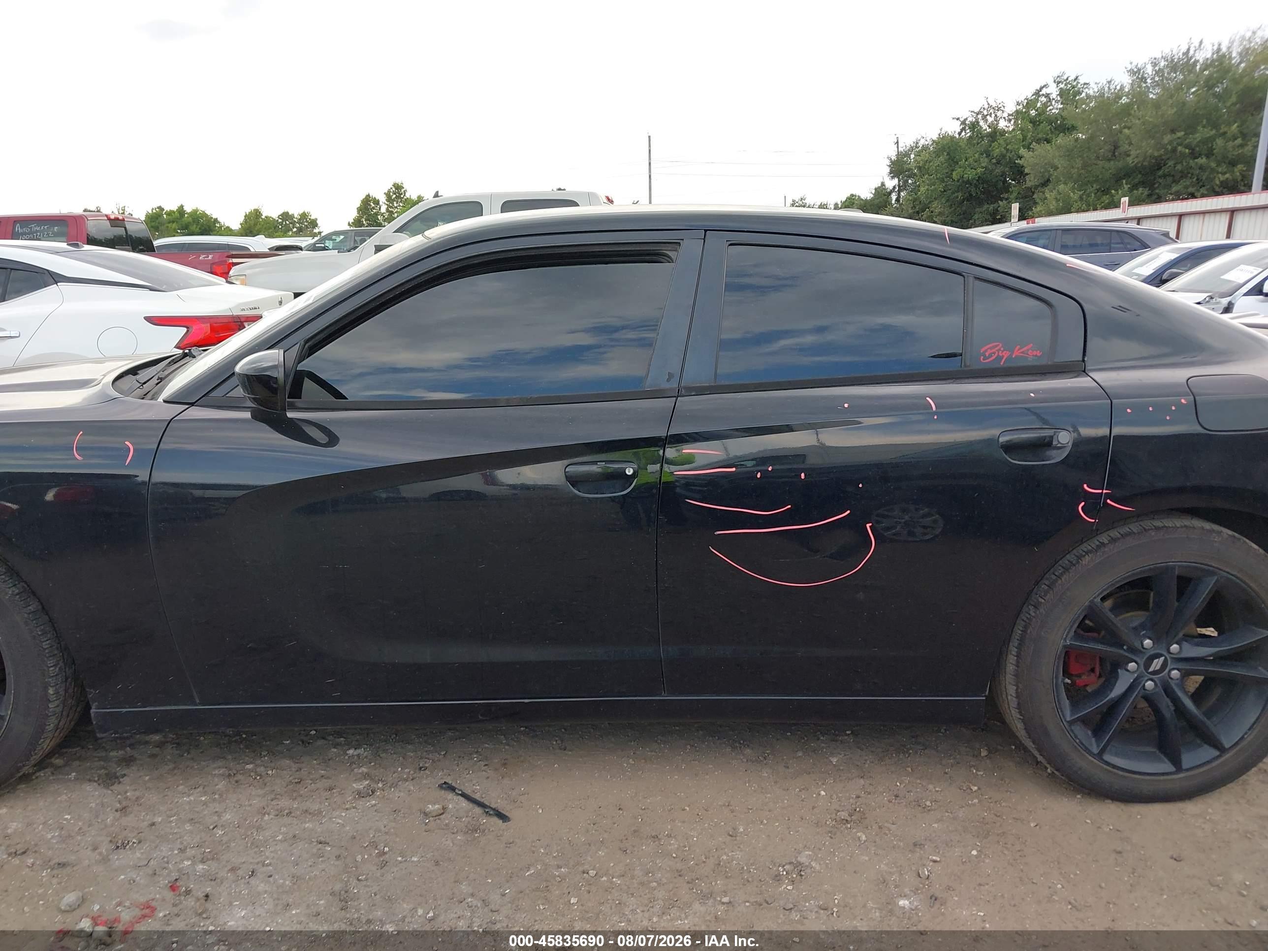 2018 DODGE CHARGER SXT RWD