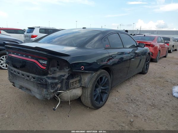 2018 DODGE CHARGER SXT RWD