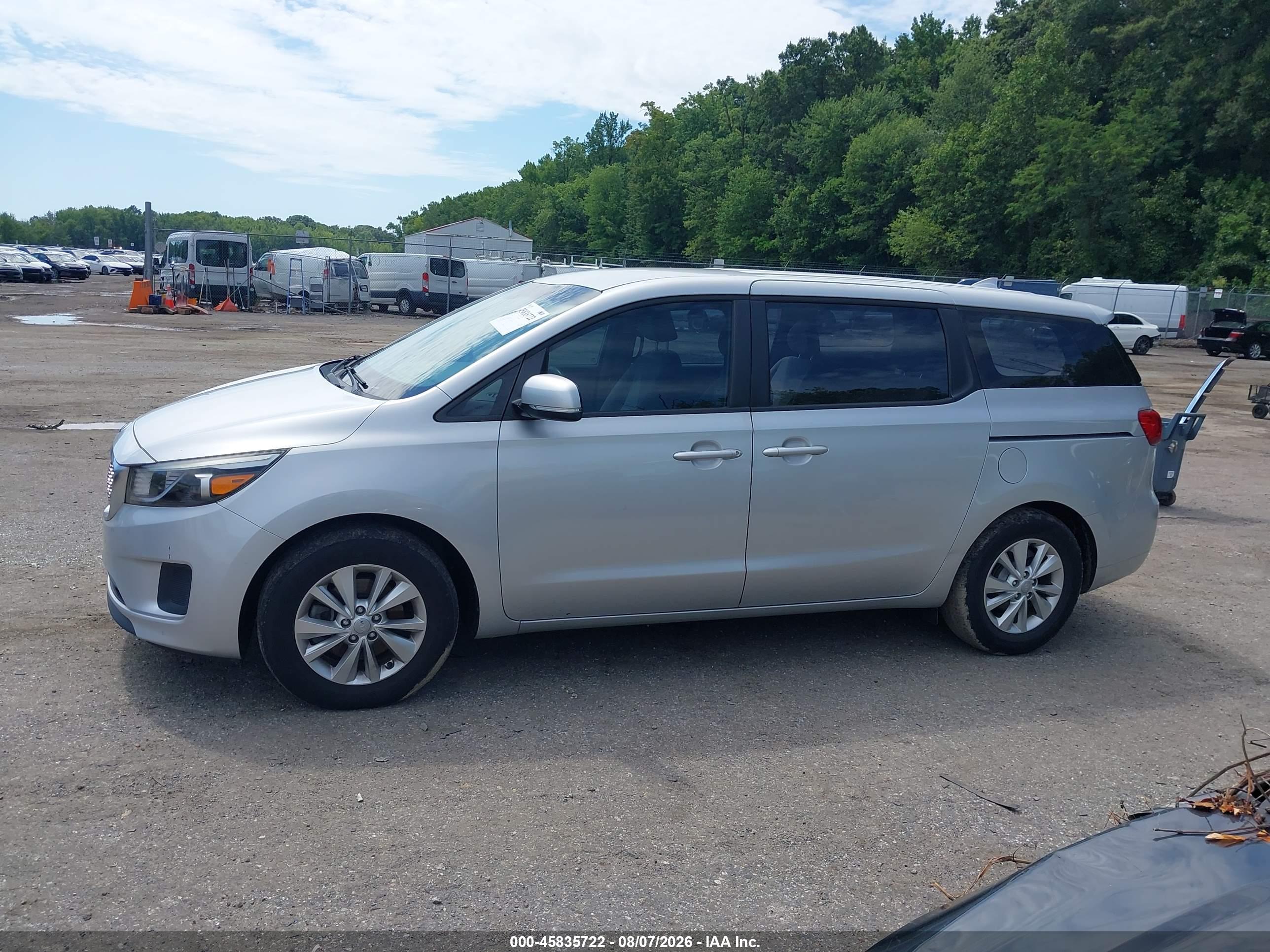 2018 KIA SEDONA L