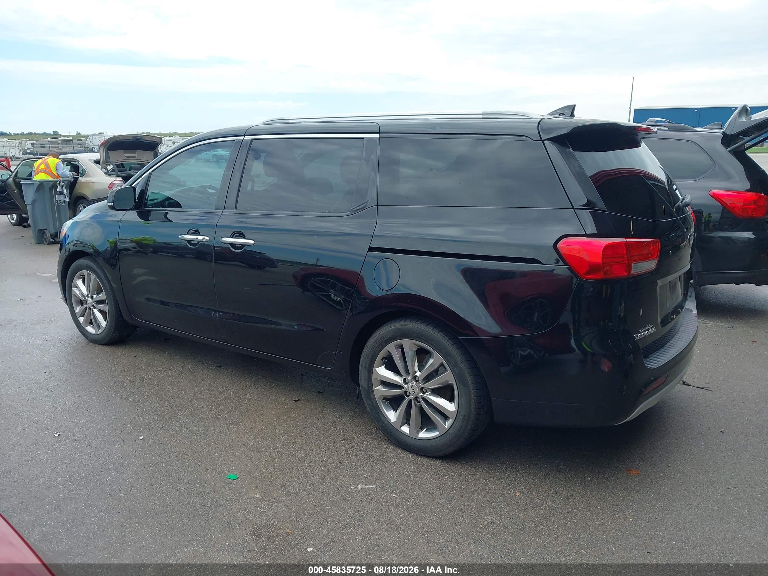 2016 KIA SEDONA SX LUXURY