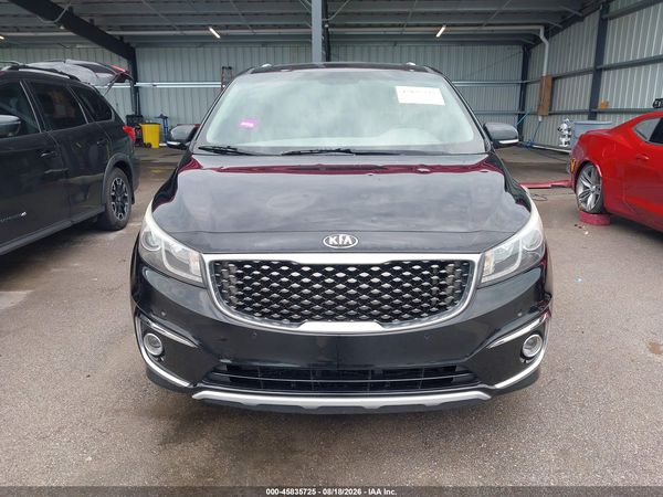 2016 KIA SEDONA SX LUXURY
