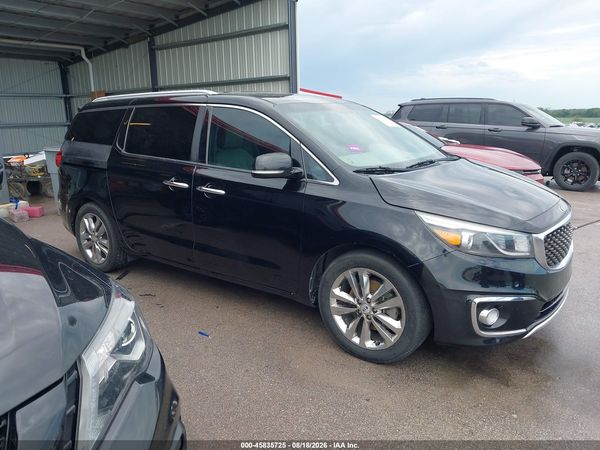 2016 KIA SEDONA SX LUXURY