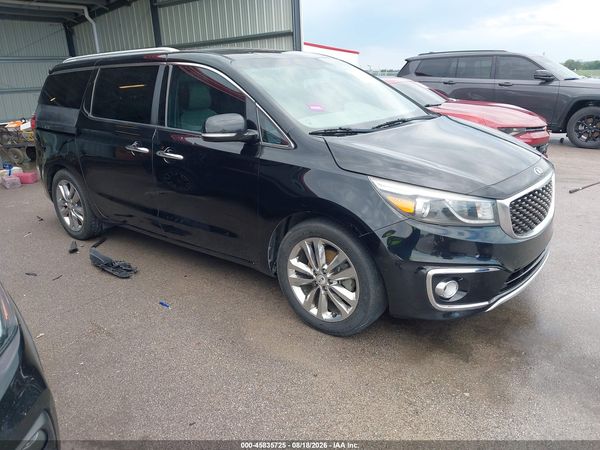 2016 KIA SEDONA SX LUXURY