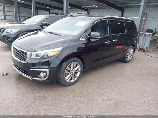 2016 KIA SEDONA SX LUXURY