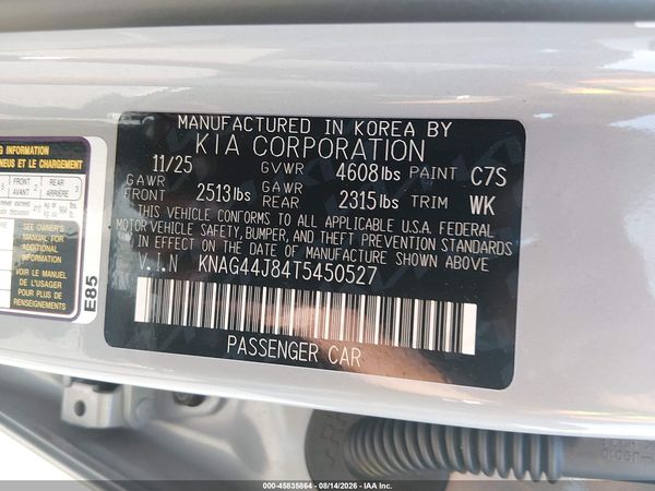 2026 KIA K5 GT