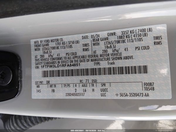 2024 FORD F-150 XLT