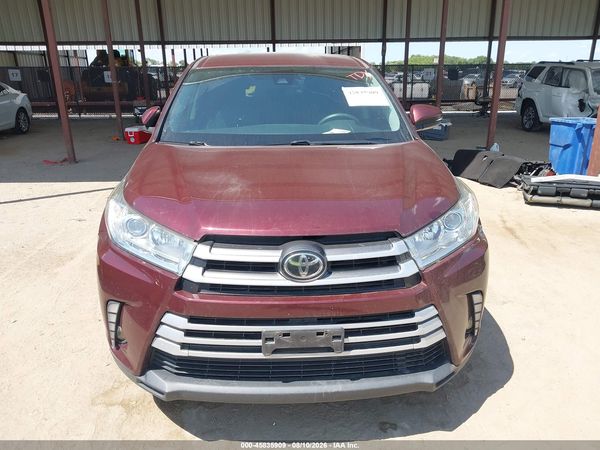 2019 TOYOTA HIGHLANDER LE