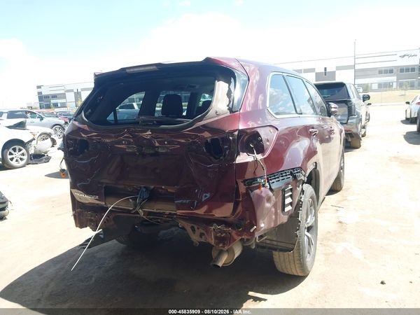 2019 TOYOTA HIGHLANDER LE