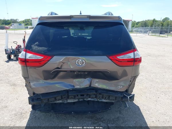 2018 TOYOTA SIENNA LE 8 PASSENGER — I119