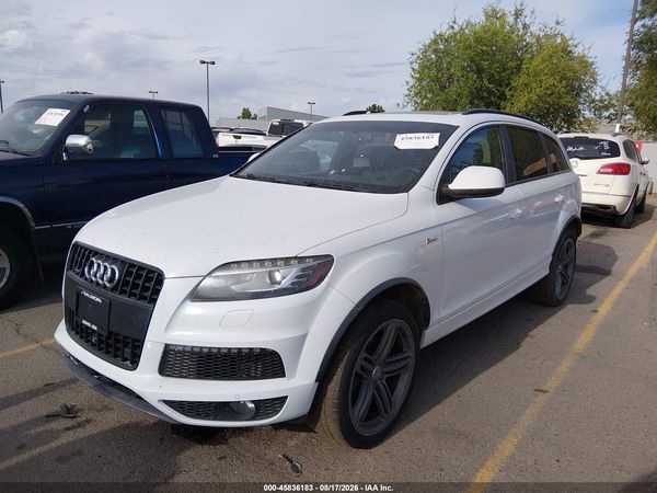 2014 AUDI Q7 3.0T S LINE PRESTIGE