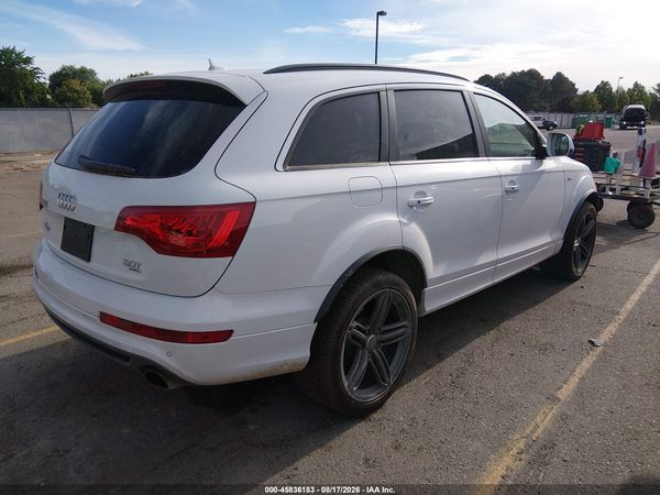 2014 AUDI Q7 3.0T S LINE PRESTIGE