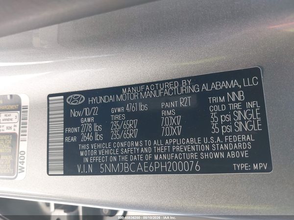 2023 HYUNDAI TUCSON SEL