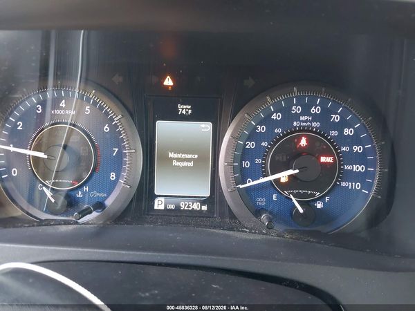 2015 TOYOTA SIENNA XLE 8 PASSENGER